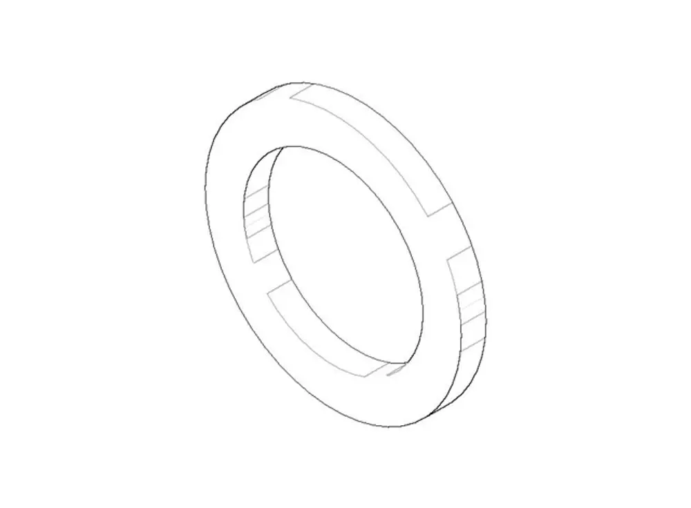 DORNBRACHT Dichtung ERSATZTEILE 091405039 43,5 x 62 x 6 mm, 09140503990 Galeriebild 1